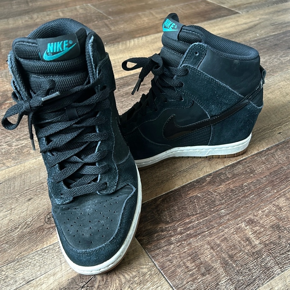 Nike Wedge High Heel Sneakers